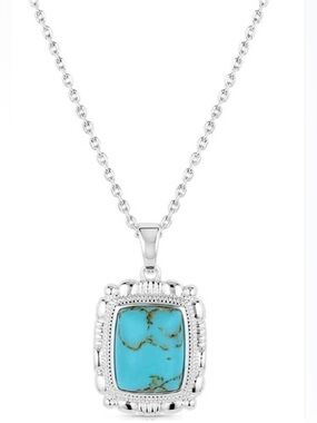 Montana Silversmith’s Turquoise Peace Necklace
